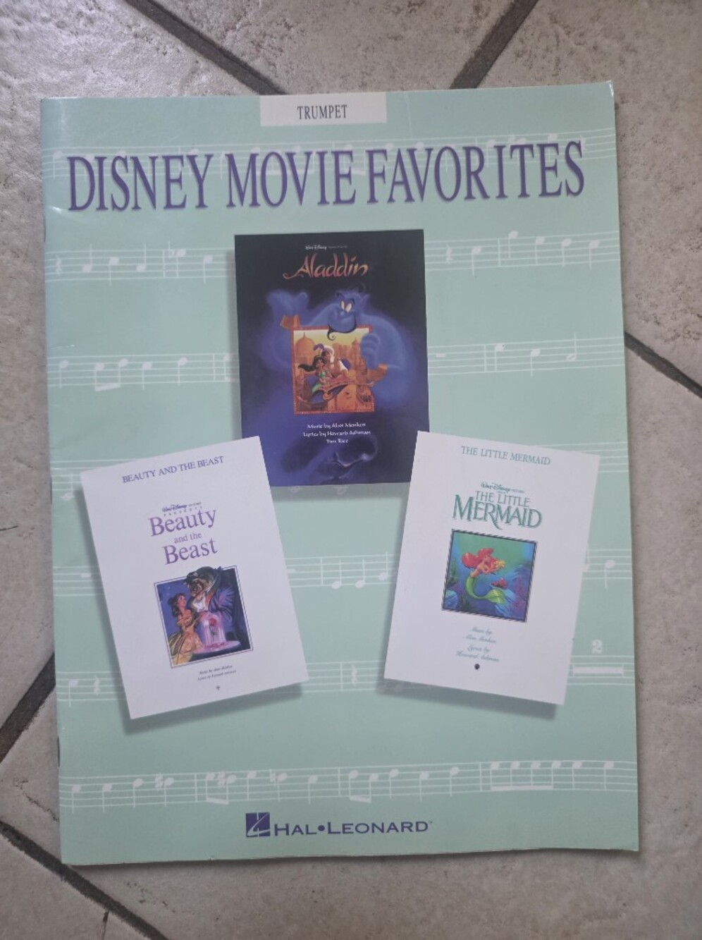 DISNEY MOVIE FAVORITES for Flute - Aladdin, Beauty & The Beast, Little Mermaid